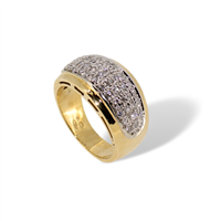 Ring Idee Preziose dal 1987 Woman in Yellow Gold Diamante 0.48 Ct ANOR-52-201 - ANOR-52-201